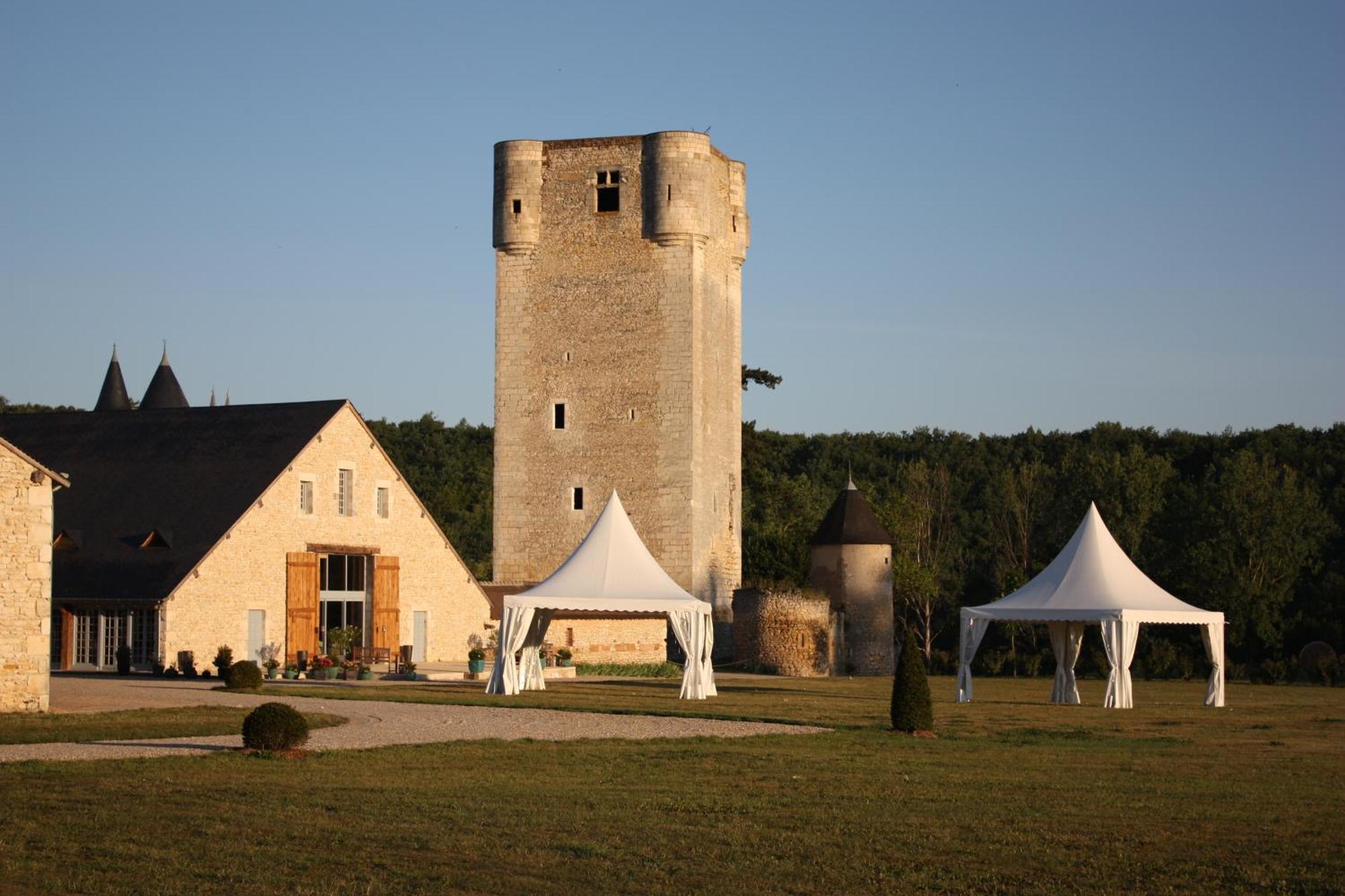 Chateau De Mazieres Tendu Buitenkant foto