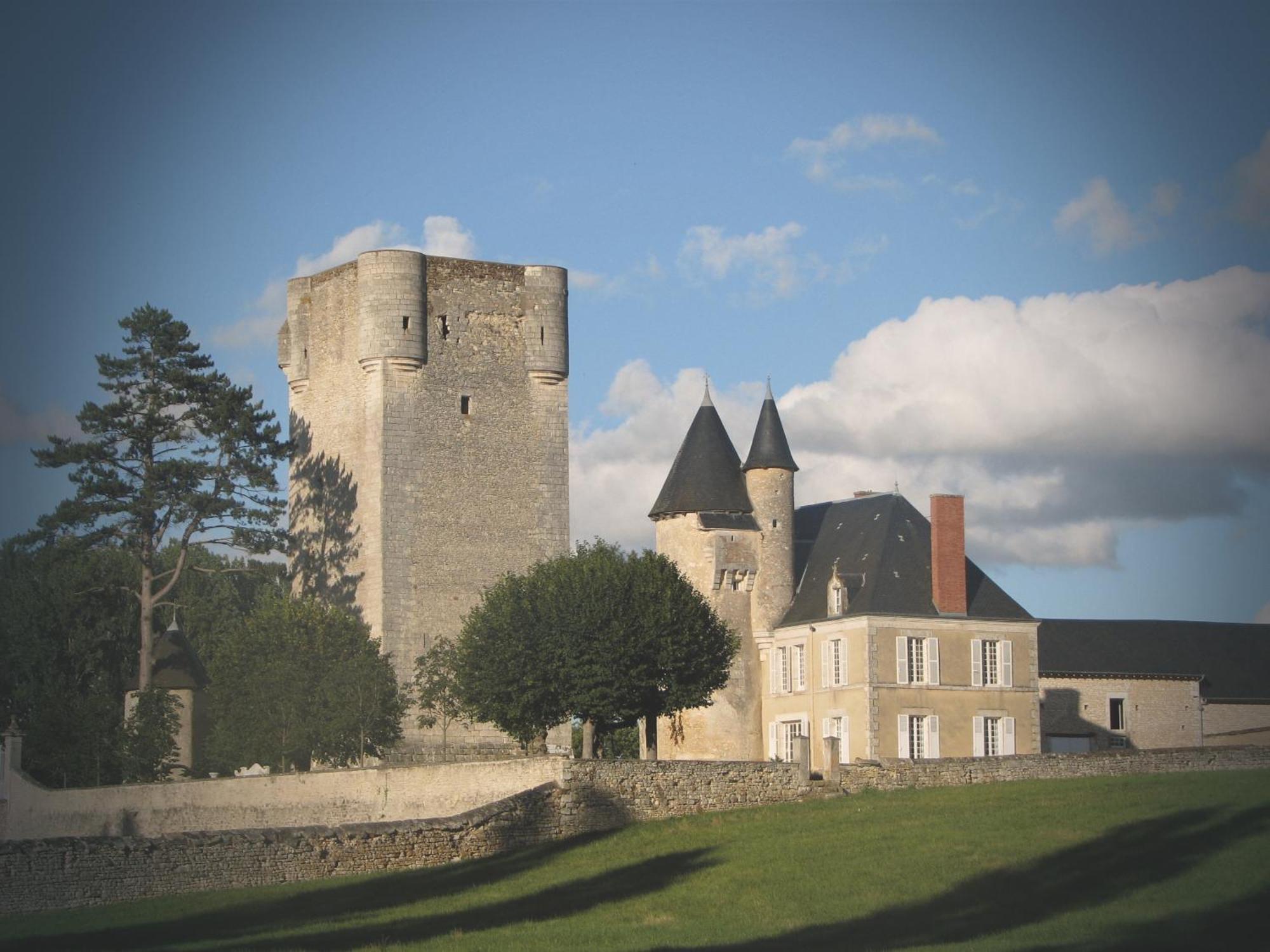 Chateau De Mazieres Tendu Buitenkant foto
