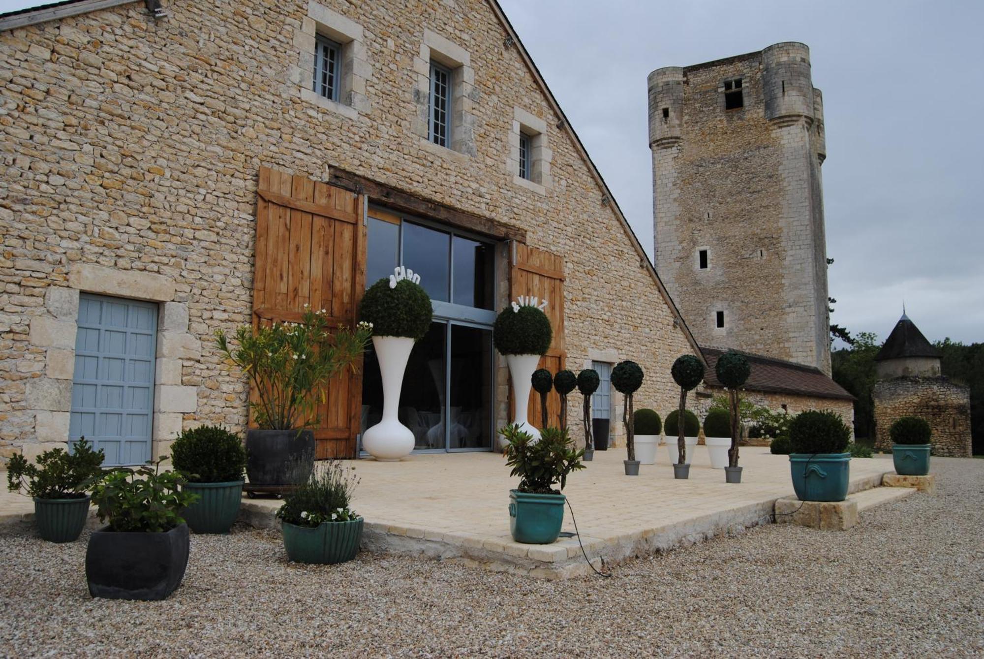 Chateau De Mazieres Tendu Buitenkant foto