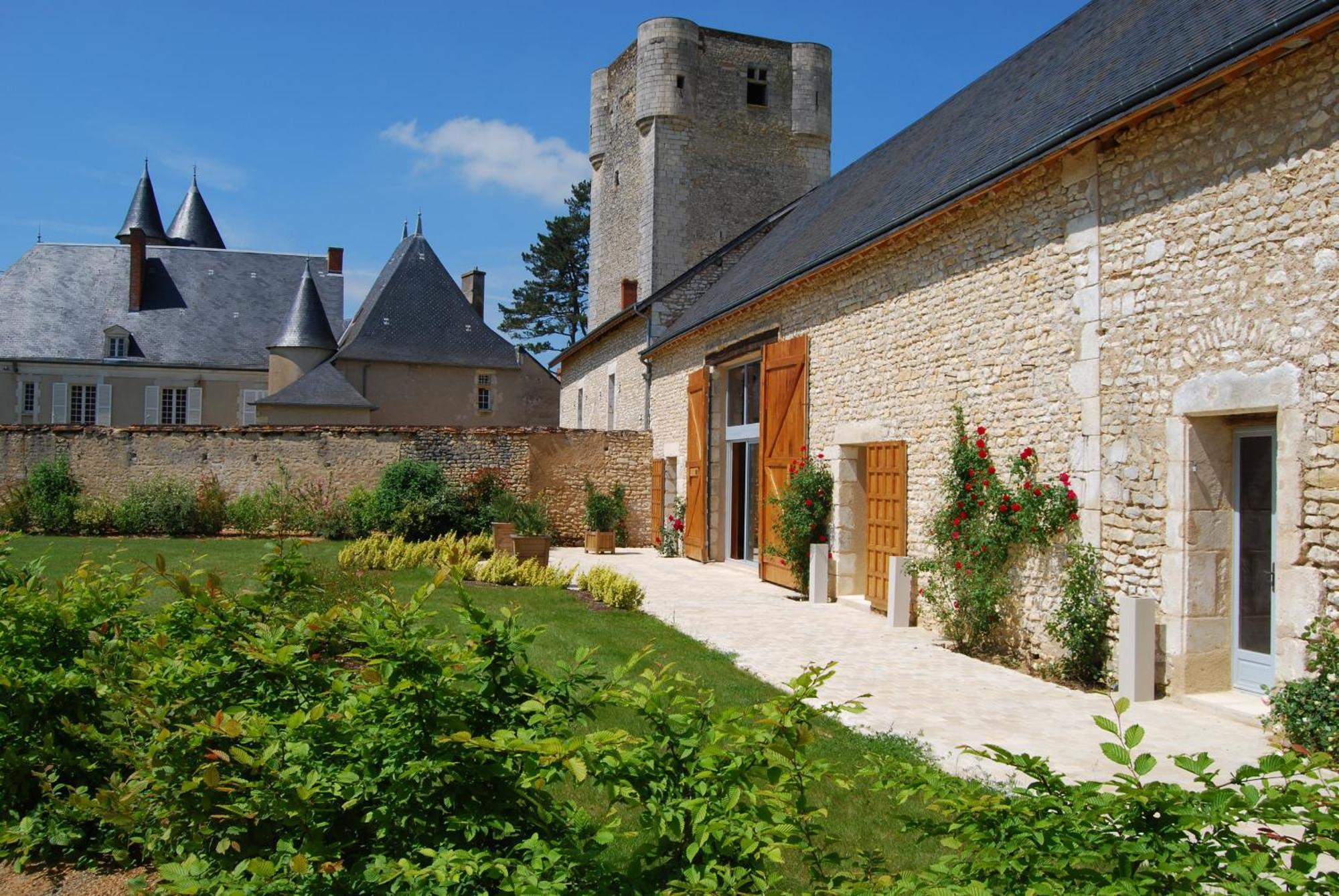 Chateau De Mazieres Tendu Buitenkant foto