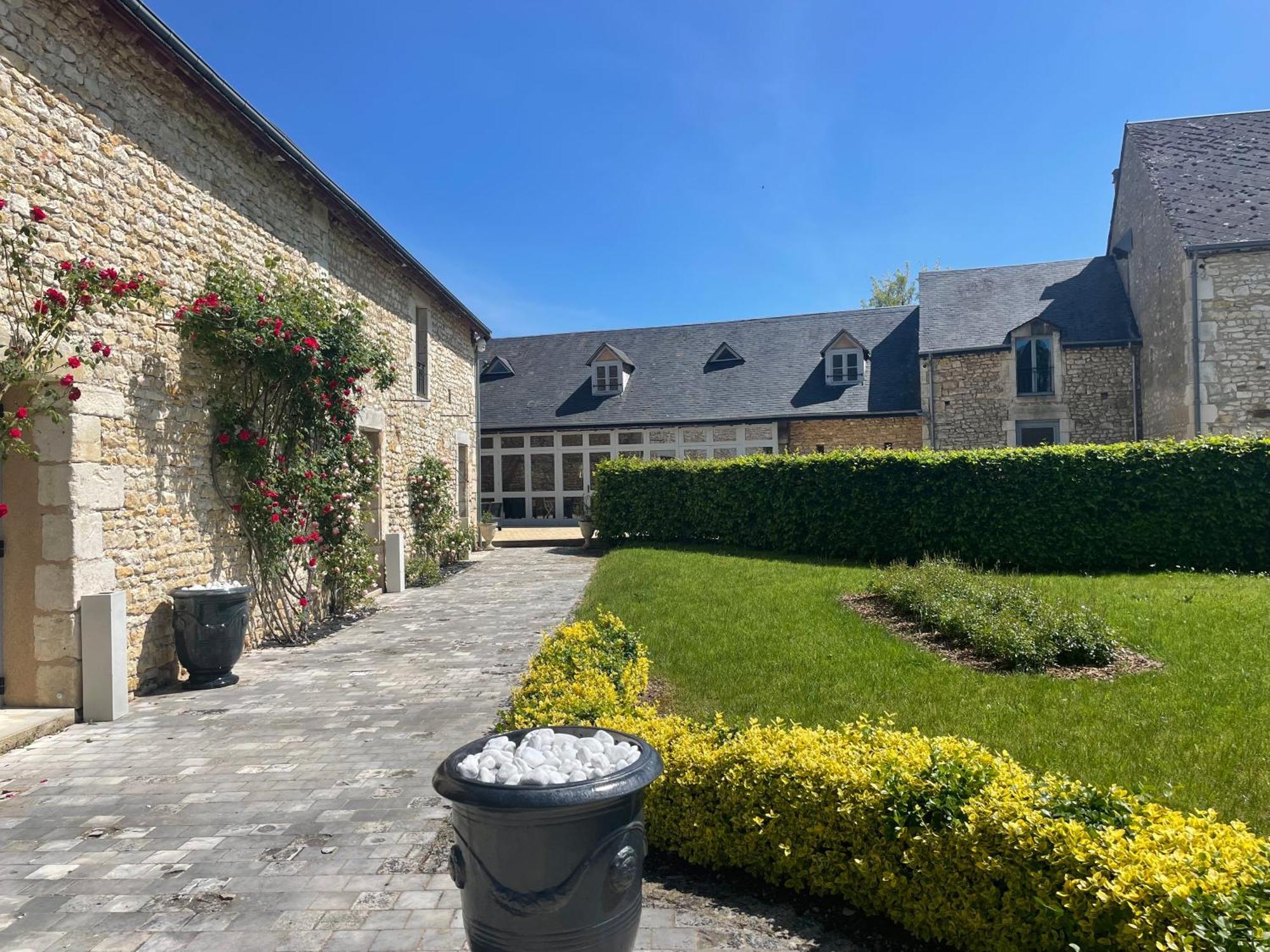 Chateau De Mazieres Tendu Buitenkant foto